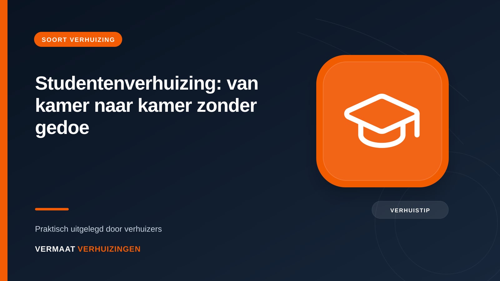 Student moves: from room to room without the hassle — Vermaat Verhuizingen