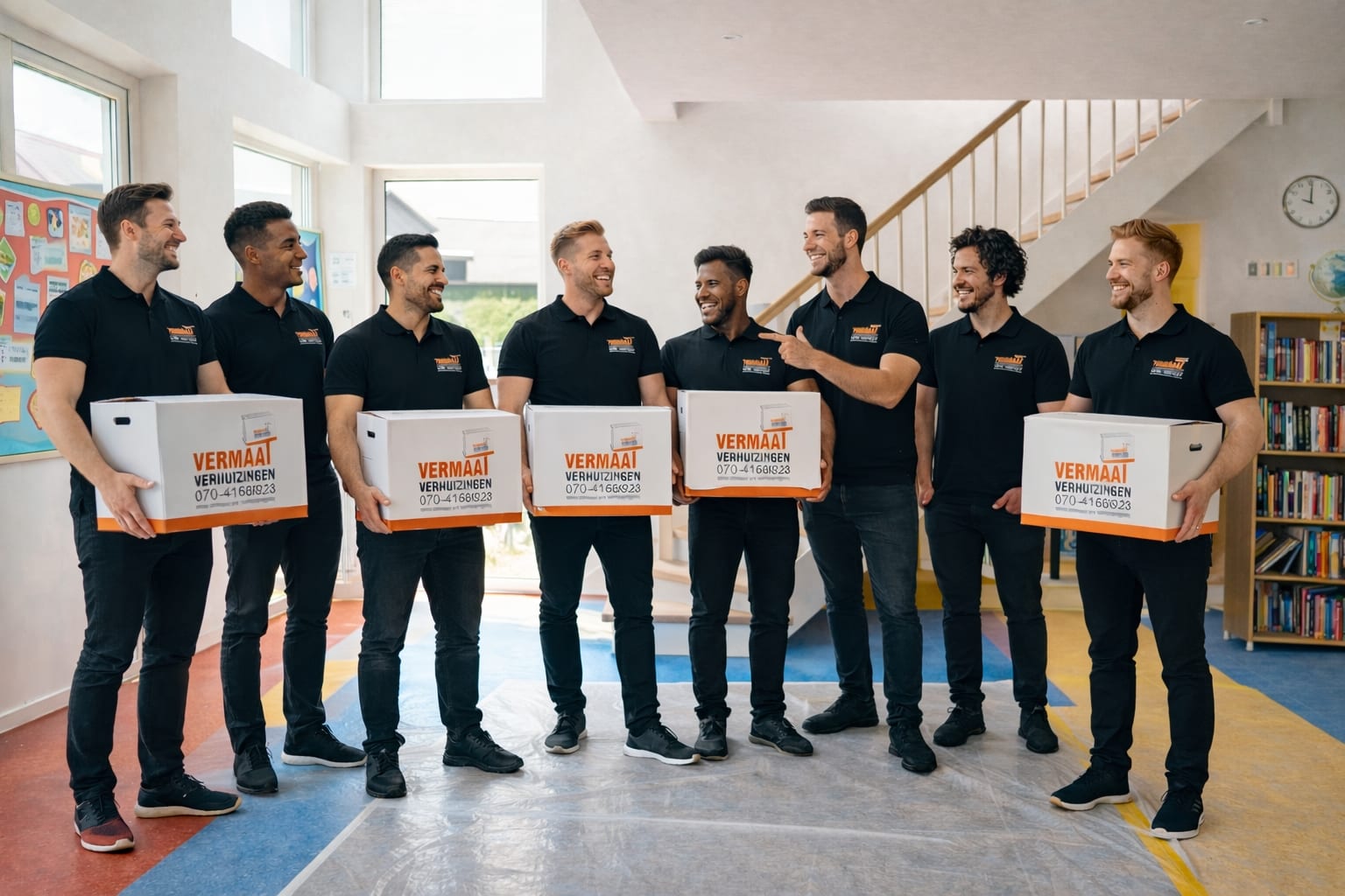 Scholen verhuizing: klaslokalen en inventaris veilig verplaatst